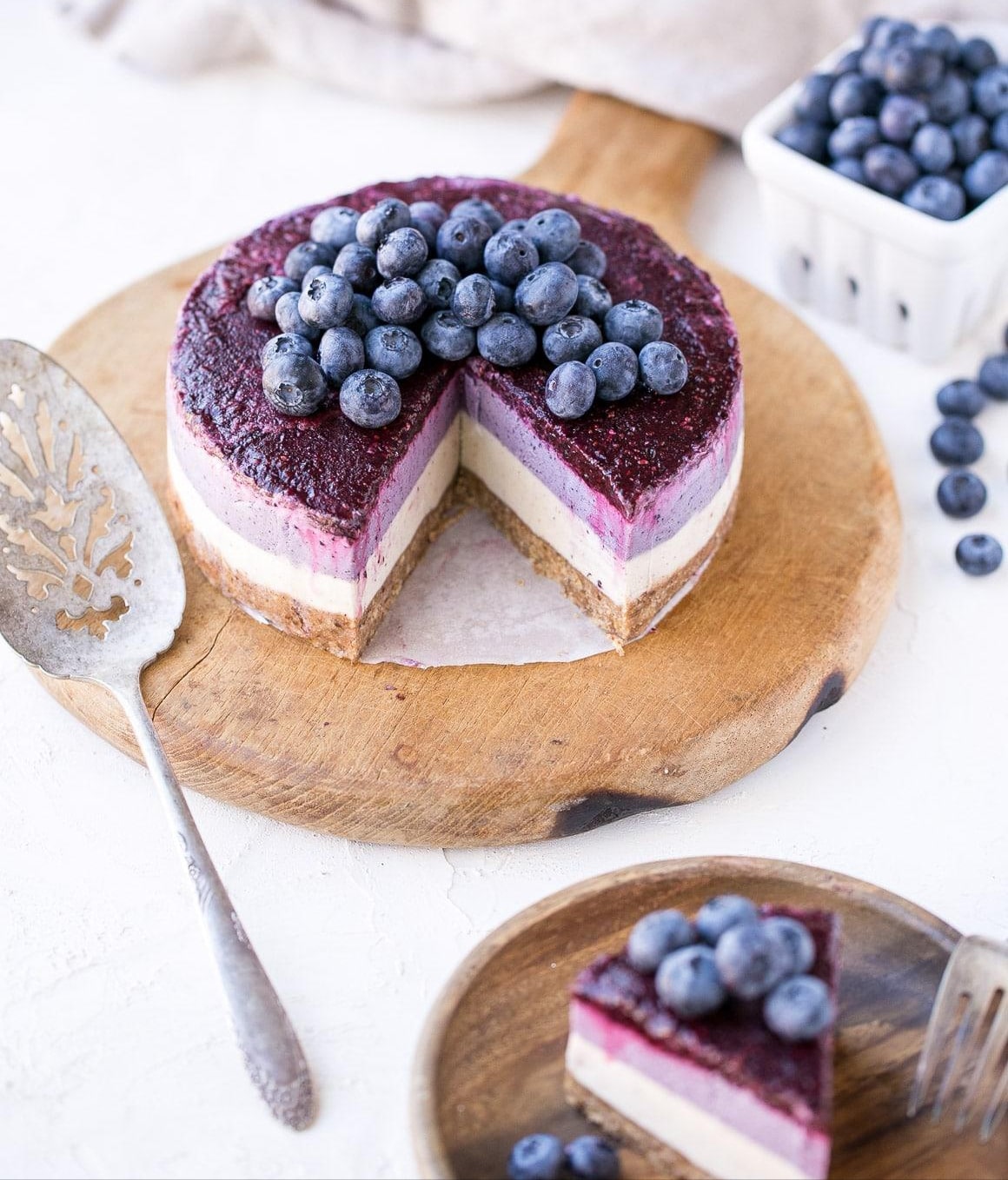 NEW YORK BLUEBERRY CHEESECAKE